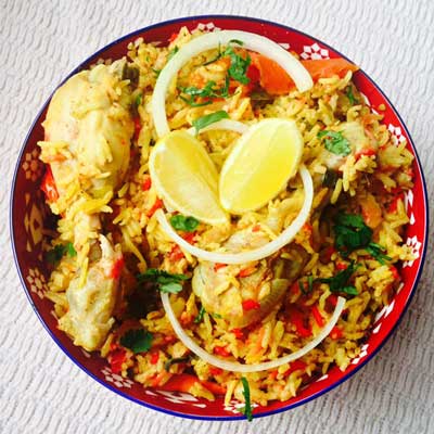 "Chicken Navabi Biryani - 1plate (Nellore Exclusives) - Click here to View more details about this Product